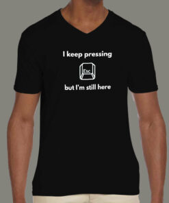 Escape Key Life T Shirt Cant ESC Reality 4