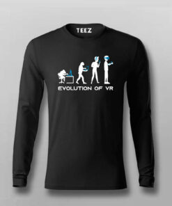 Evolution of Man Virtual Reality T-Shirt For Men
