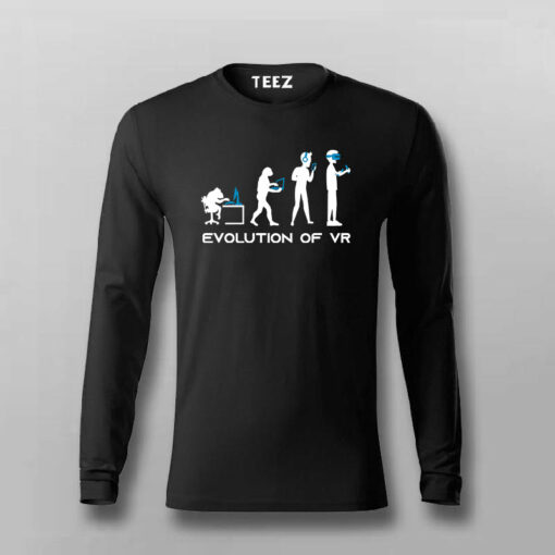 Evolution of Man Virtual Reality T-Shirt For Men