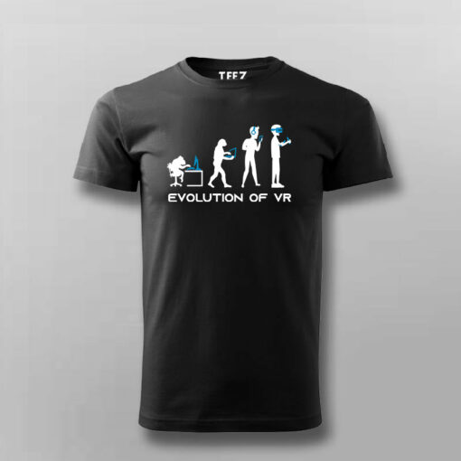 Evolution of Man Virtual Reality T-Shirt For Men