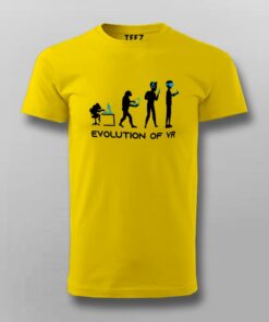 Evolution of Man Virtual Reality T Shirt For Men 4