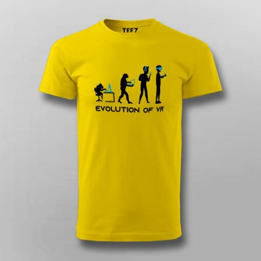 Evolution of Man Virtual Reality T-Shirt For Men