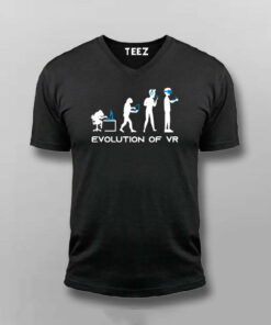 Evolution of Man Virtual Reality T Shirt For Men 5