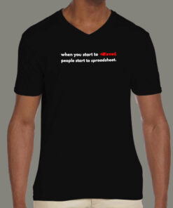 Excel to Spreadsheet Pro T Shirt Office Humor Unleashed 4