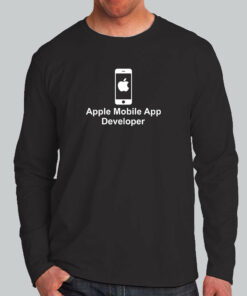 Exclusive Apple App Developer Mens Tee Code in Style 3