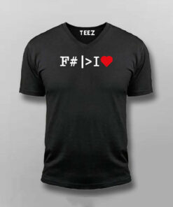 F Sharp Programmer T Shirt Harmony in Code 4