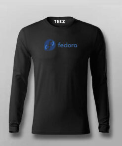 Fedora Linux Fan T-Shirt – Open Source, Open Minds
