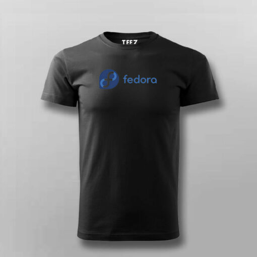 Fedora Linux Fan T-Shirt – Open Source, Open Minds