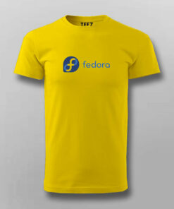 Fedora Linux Fan T Shirt Open Source Open Minds 4