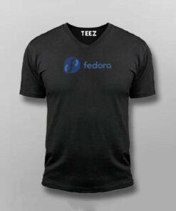 Fedora Linux Fan T Shirt Open Source Open Minds 5