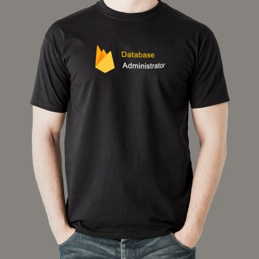 Firebase DB Administrator T-Shirt – Cloud Data Hero