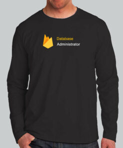 Firebase DB Administrator T Shirt Cloud Data Hero 3