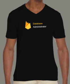 Firebase DB Administrator T Shirt Cloud Data Hero 4