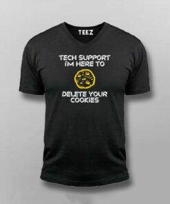 Fix Computers for Cookies Tech Support Tee 4