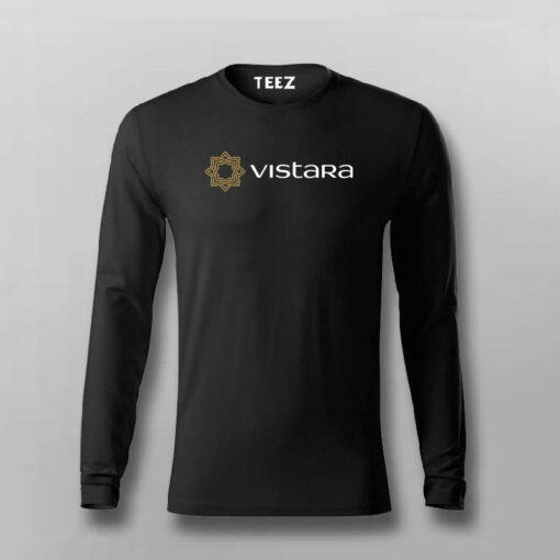 Fly High with Vistara Sky Men’s Cotton T-Shirt