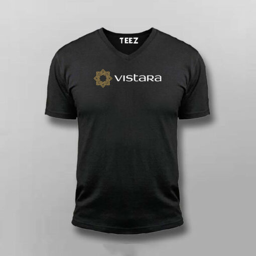 Fly High with Vistara Sky Men’s Cotton T-Shirt