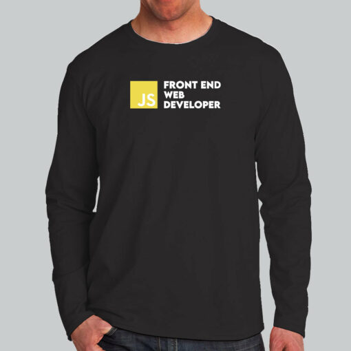 Front-End Web Developer JS Men’s Tee – Design Future