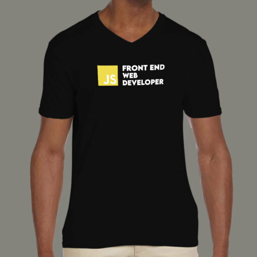 Front-End Web Developer JS Men’s Tee – Design Future