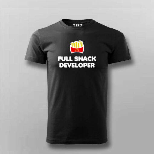 Full Snack Developer T-Shirt – Hungry for Code