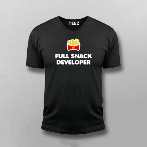 Full Snack Developer T-Shirt – Hungry for Code