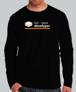 Full Stack Developer Pro T Shirt Stack Skills High 3