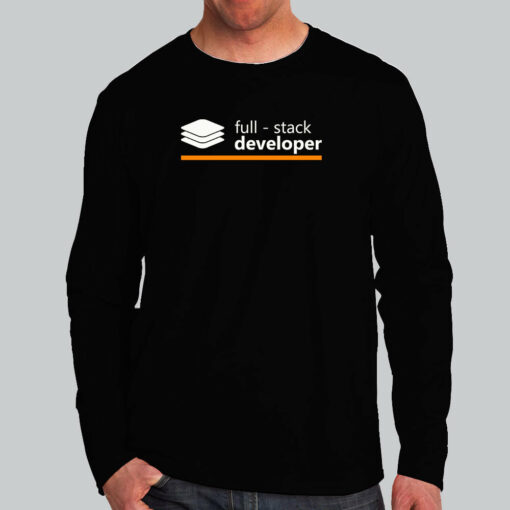 Full Stack Developer Pro T-Shirt – Stack Skills High