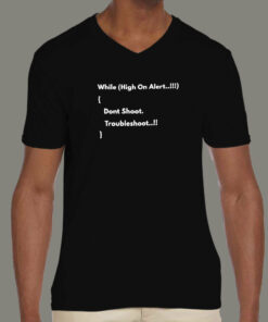 Funny Troubleshooting Geeks Guide Tee 4