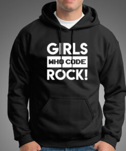 Girls Who Code Rock’ – Empowering Women in Tech T-Shirt