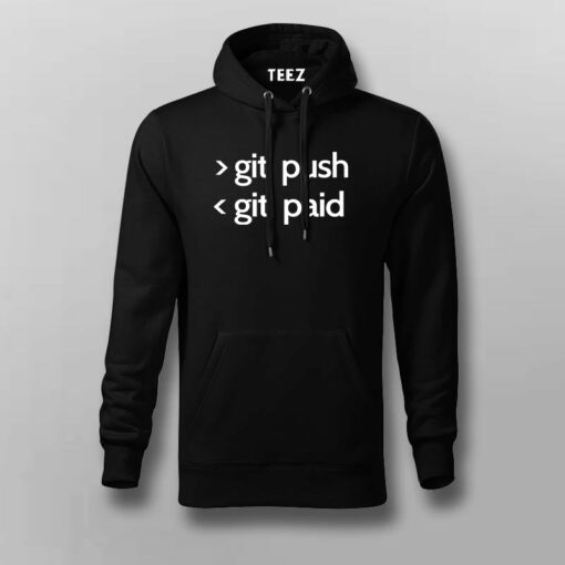 Git Push Git Paid Men’s T-Shirt – Code, Commit, Cash In