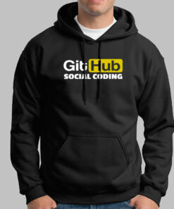 GitHub Social Coding T-Shirt – Collaborate & Create