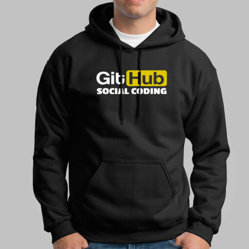 GitHub Social Coding T-Shirt – Collaborate & Create