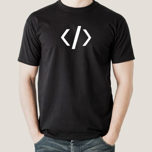 HTML Tag Designer T-Shirt – Code the Web with Flair