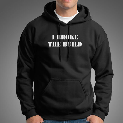 I Broke The Build – Developer’s Men’s T-Shirt