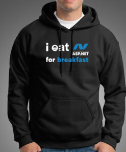 I Eat Asp.net For Breakfast Funny Programmer T-Shirt For Men