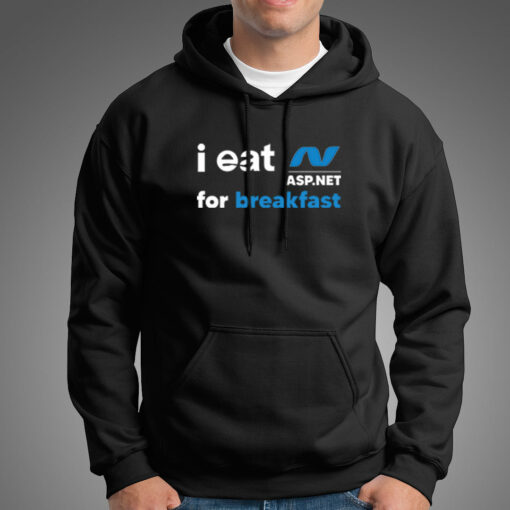 I Eat Asp.net For Breakfast Funny Programmer T-Shirt For Men