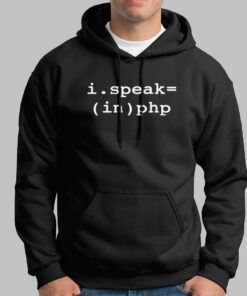 I Speak In PHP  Programmer’s Language Tee