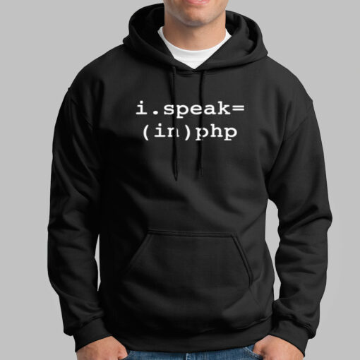 I Speak In PHP  Programmer’s Language Tee