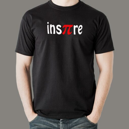 Inspire Math Pi Day Men’s T-Shirt – Celebrate 3.14 in Style