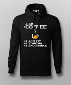 Item Coffee Agility Stamina Endurance  T-Shirt For Men