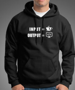 Men’s Coding Tee Input Coffee, Output Code