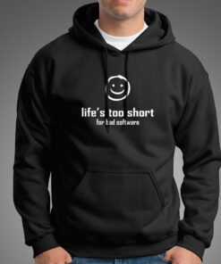 Men’s Life’s Too Short For Bad Code Tee