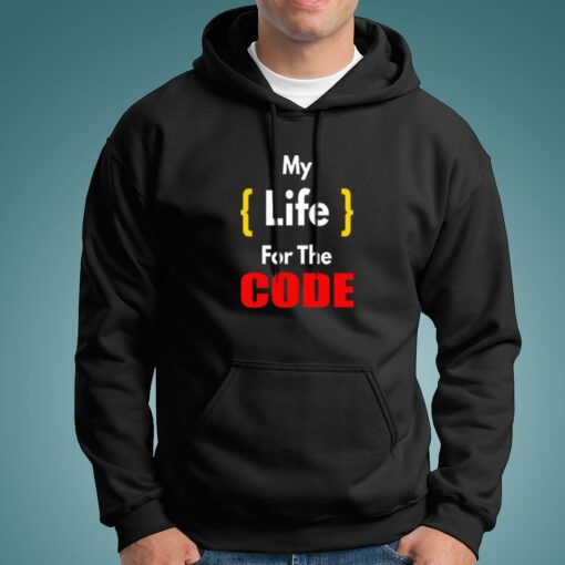 My Life For The Code – Devoted Coder T-shirt