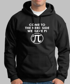 Nerd Side With Pi’ – Fun Math and Pie Men’s T-Shirt
