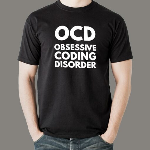 Obsessive Coding Disorder Tee – For the Devoted Developer