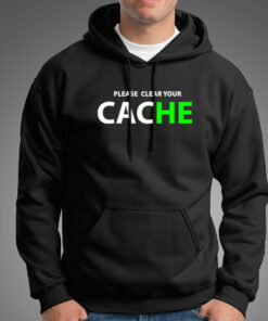 Please Clear Your Cache T-Shirt – IT Pro’s Mantra