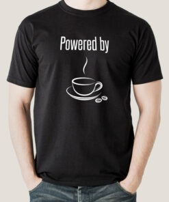 Powered By Coffee Tee – The Developer’s Fuel