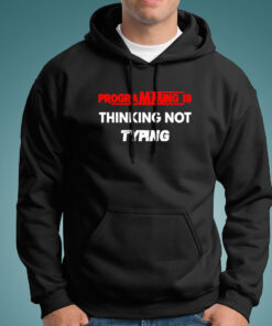Programming Wisdom Men’s T-Shirt – Think, Then Code