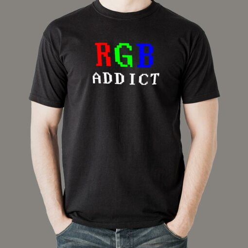 RGB Addict Colorful Coding Men’s Tee