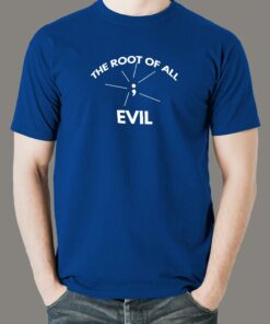 Root of All Evil T-Shirt – For the Love of Money & Code