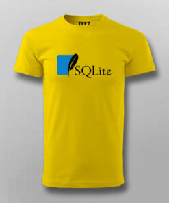 SQLITE Dev Mens Tee Code in Style 4